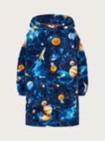 Monsoon Kids' Space Boy Loungewear Hoodie, Navy
