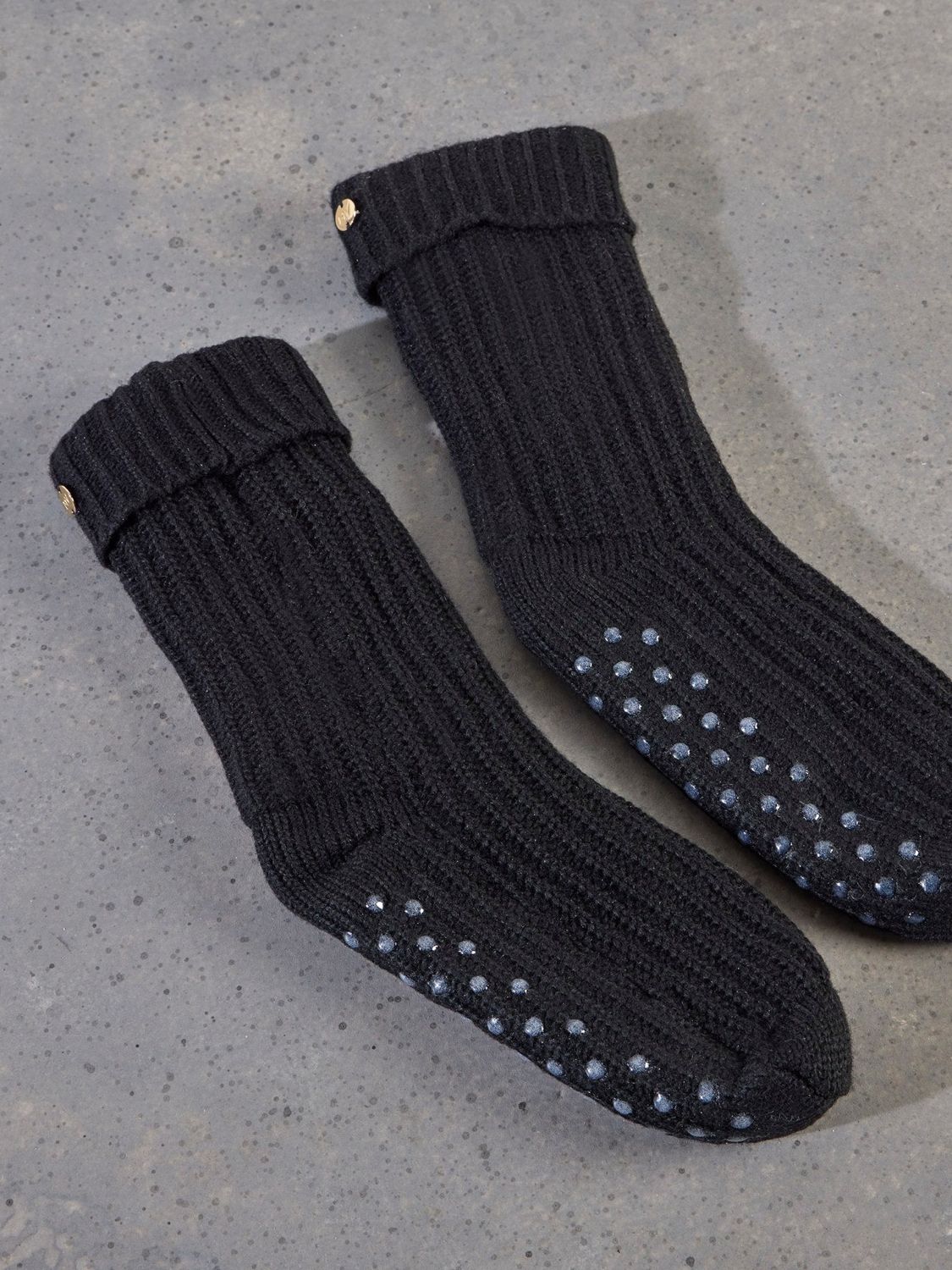 Mens knitted slipper on sale socks