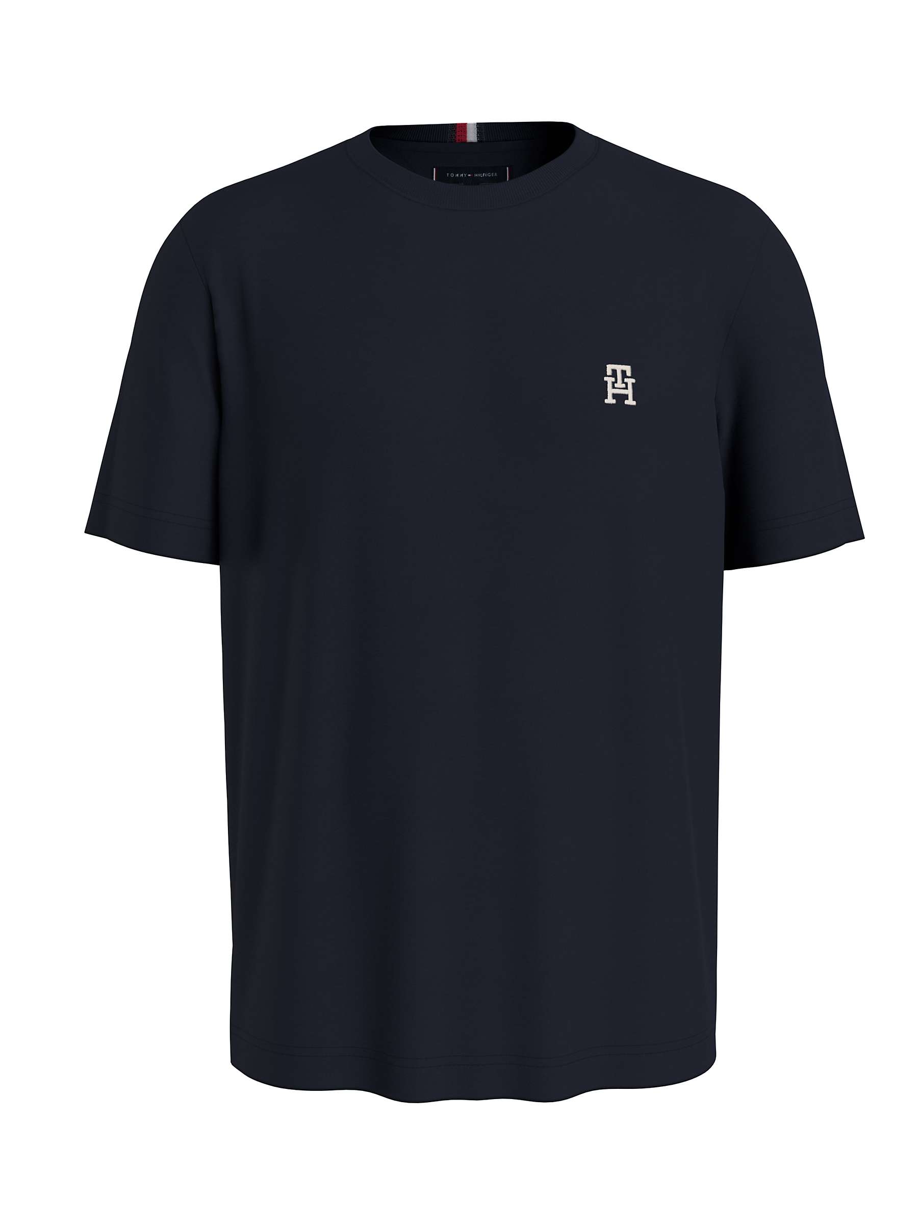 Buy Tommy Hilfiger Monogram T-Shirt, Desert Sky Online at johnlewis.com