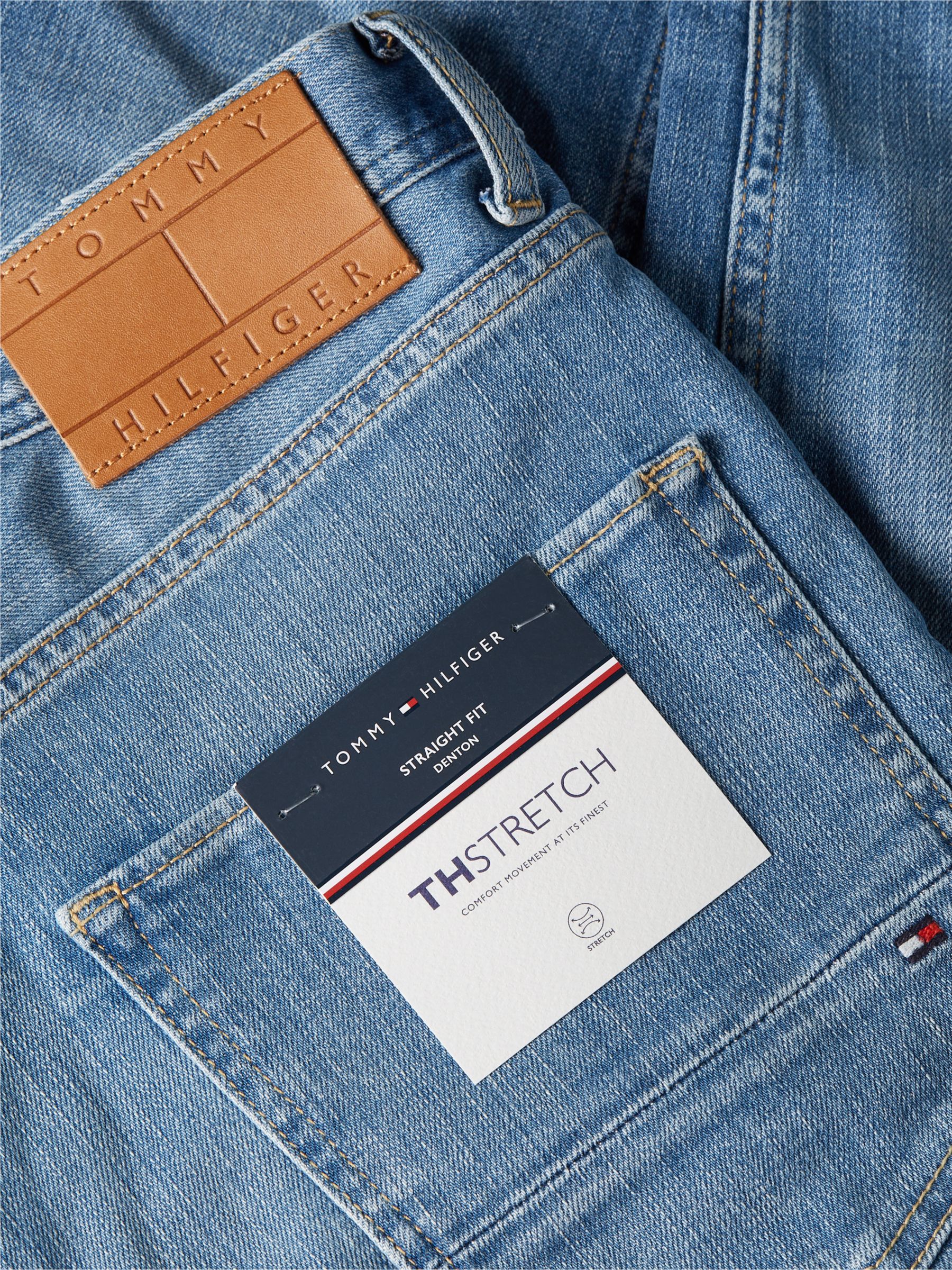 Tommy Hilfiger Madison Jeans, Blue at John Lewis & Partners