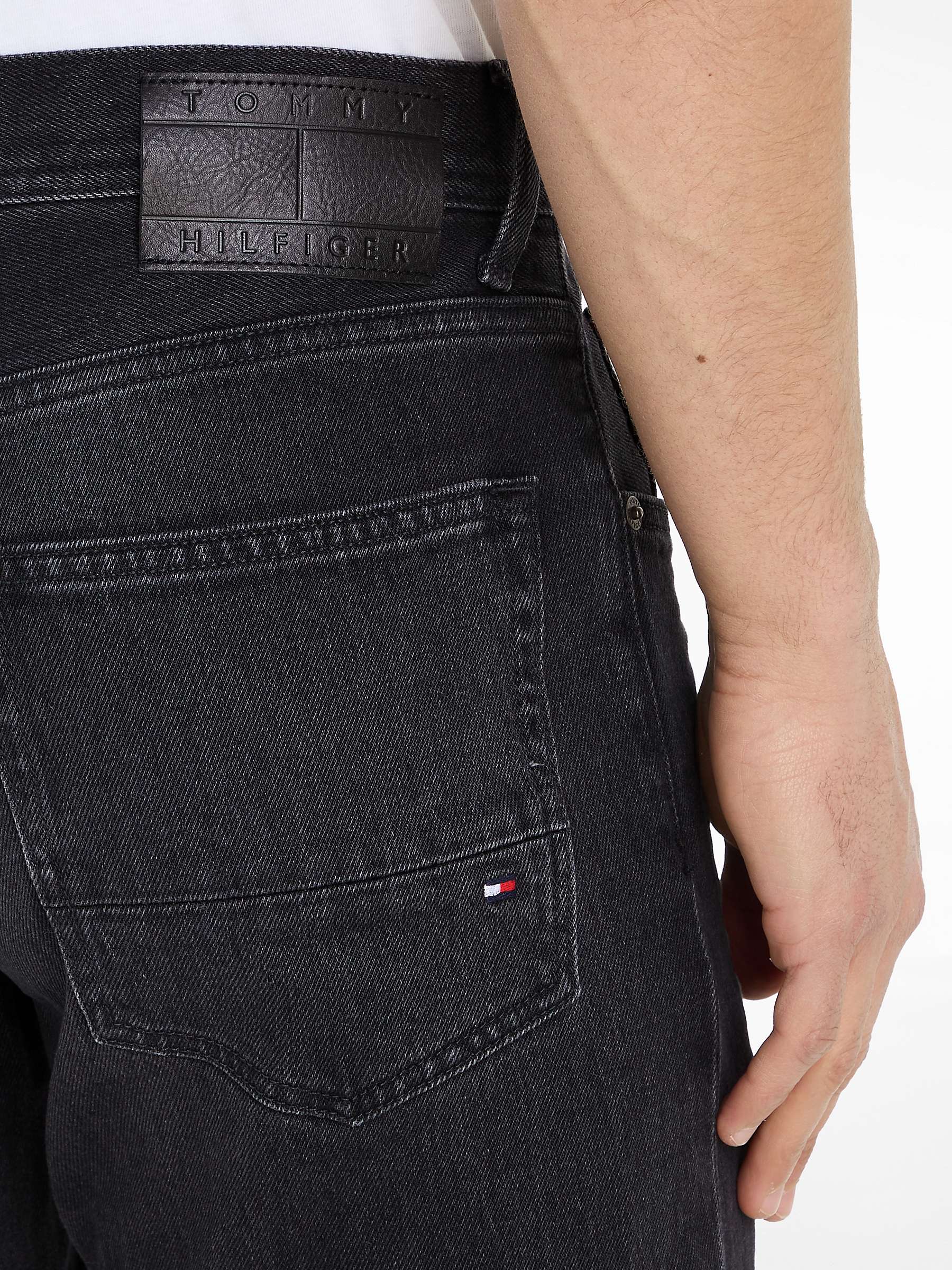 Buy Tommy Hilfiger Mercer Jeans, Black Online at johnlewis.com