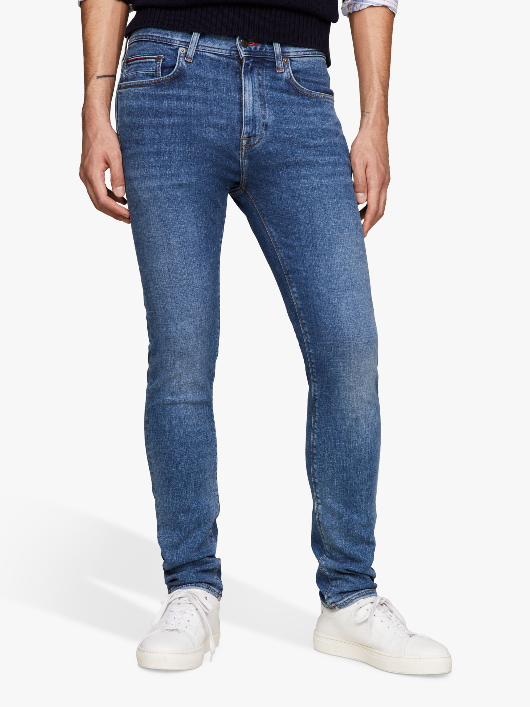 Buy Tommy Hilfiger Beecker Slim Fit Jeans, Blue Online at johnlewis.com