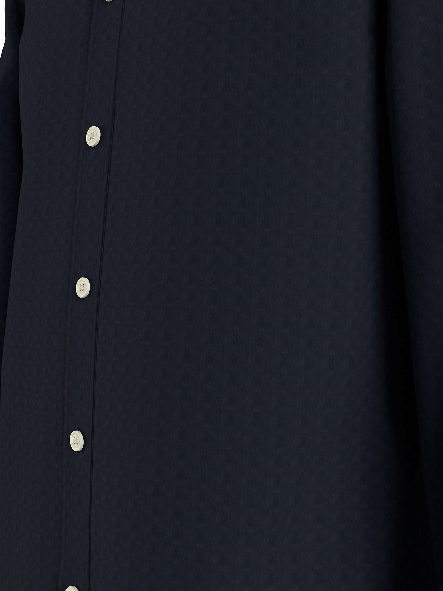 Buy Tommy Hilfiger Oxford Dobby Long Sleeve Shirt, Navy Online at johnlewis.com