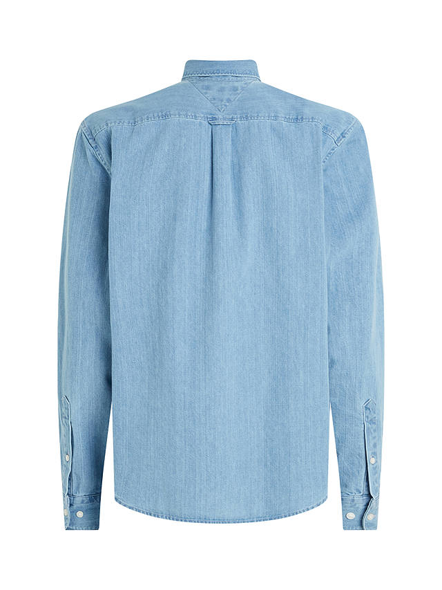 Tommy Hilfiger Natural Soft Denim Shirt, Light Blue