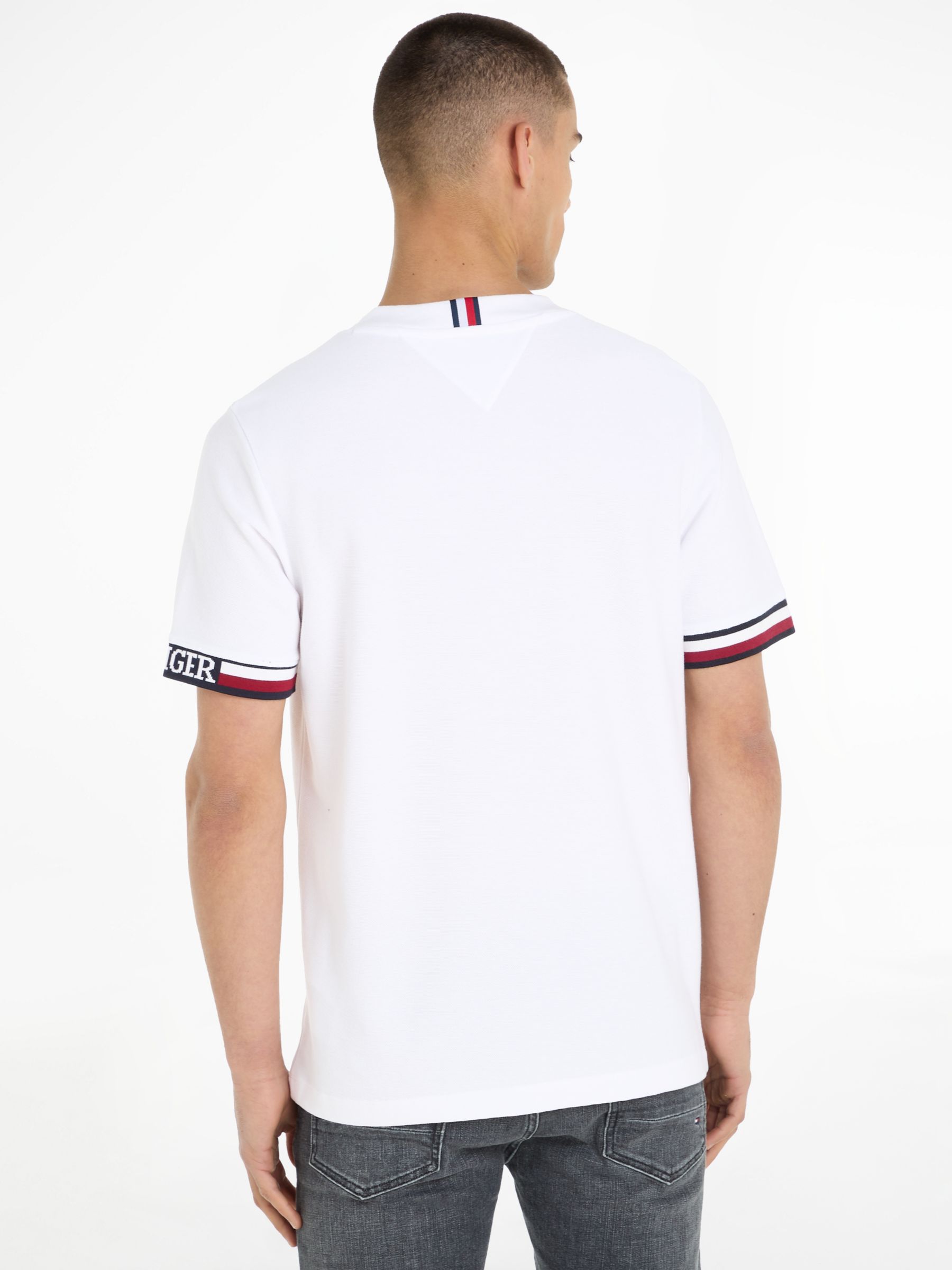 Buy Tommy Hilfiger Monotype Short Sleeve T-Shirt Online at johnlewis.com