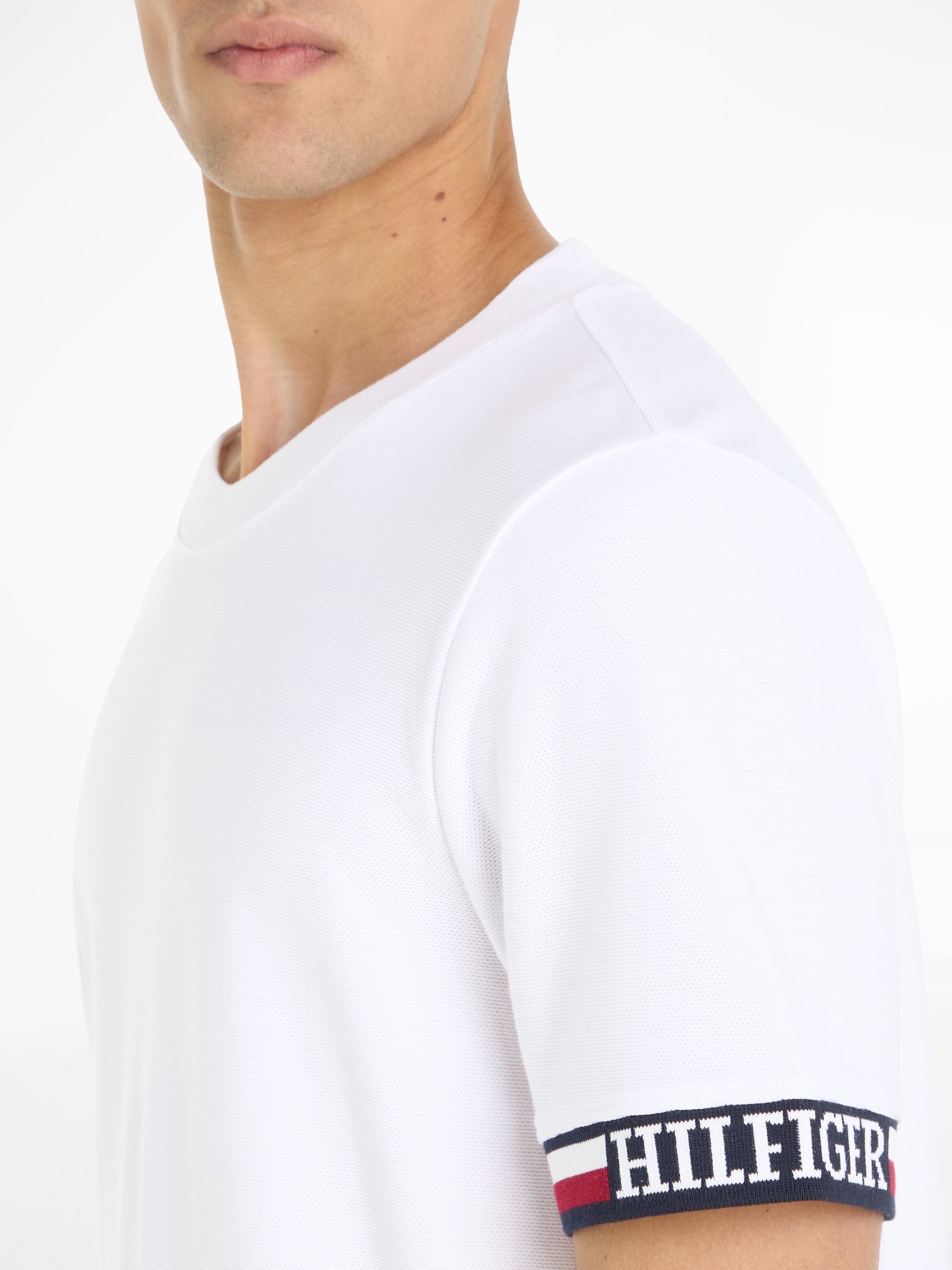 Buy Tommy Hilfiger Monotype Short Sleeve T-Shirt Online at johnlewis.com