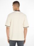 Tommy Hilfiger Tipped Cotton T-Shirt, Calico