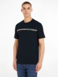Tommy Hilfiger Monotype Chest Strip T-Shirt, Desert Sky