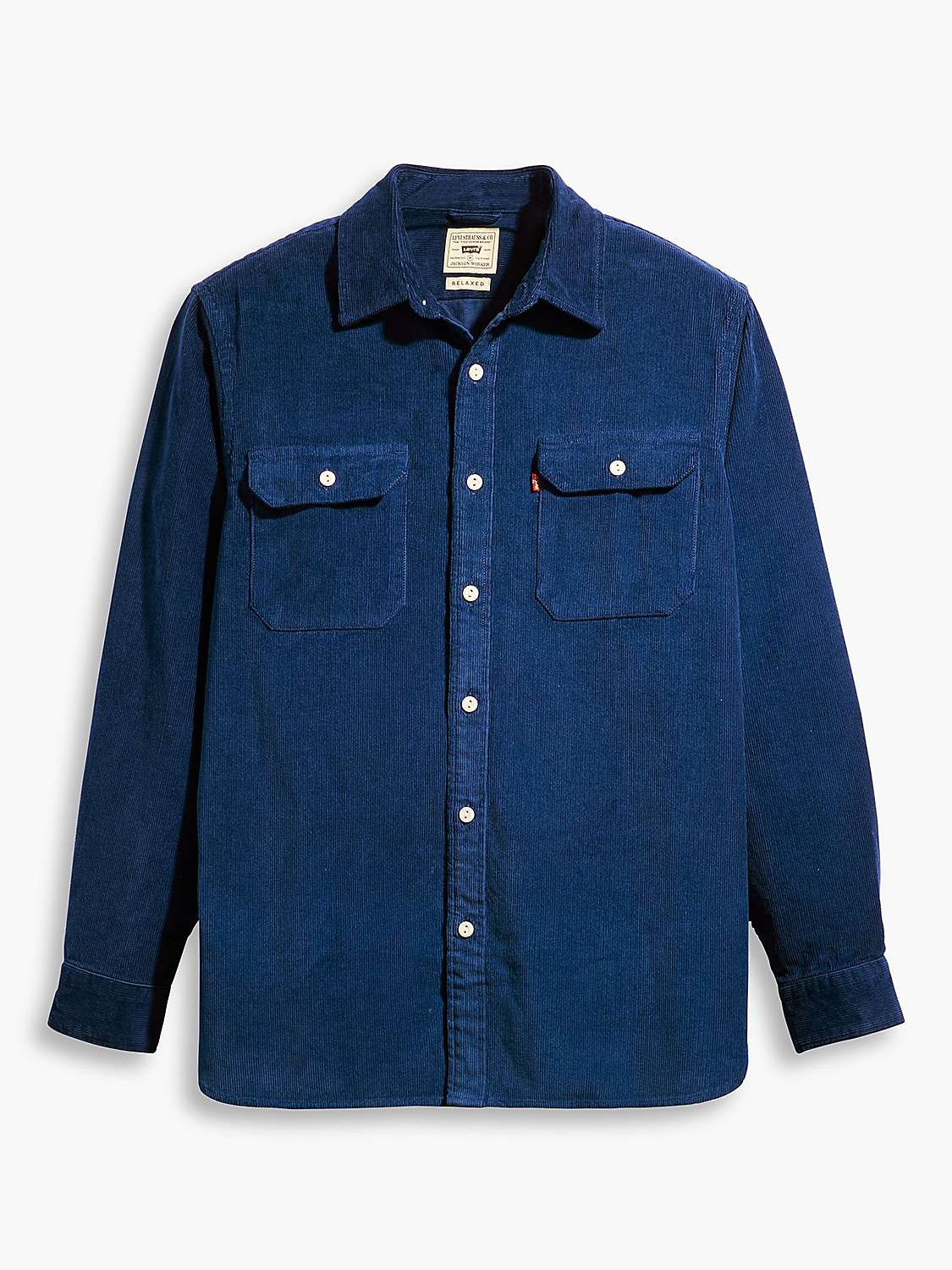 Buy Levi's Jackson Worker Overshirt, Estate Blue Online at johnlewis.com