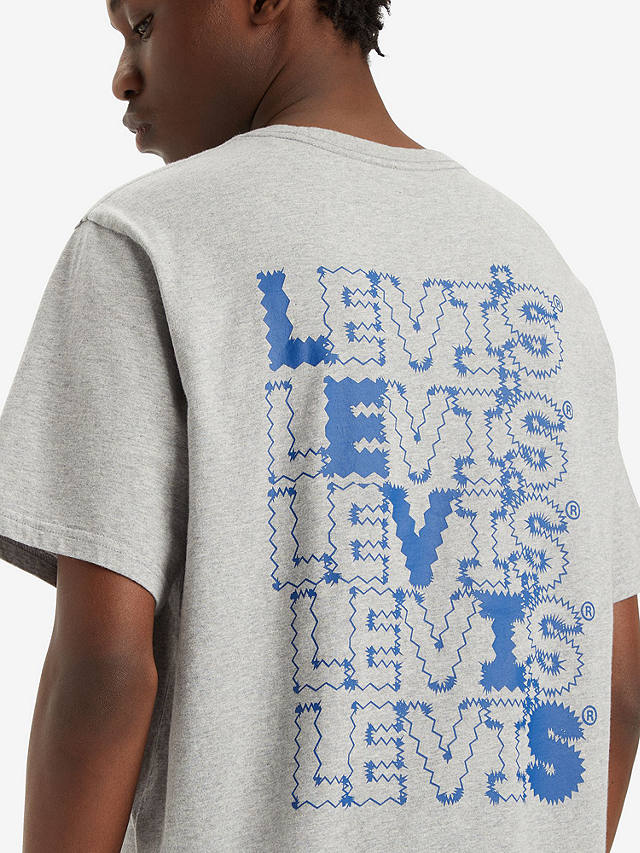 Levi's Graphic Crew Neck T-Shirt, Grey