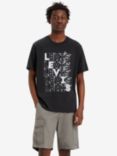 Levi's Short Sleeve Relaxed Fit T-Shirt, Black/Multi