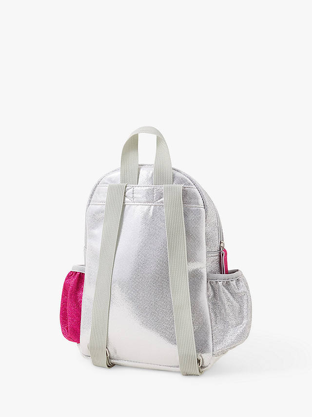 Angels by Accessorize Kids' Glitter Backpack, Silver