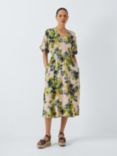 John Lewis Abstract Petal Floral Dress