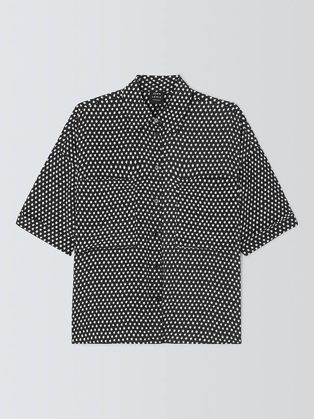 John Lewis Abstract Spot Shirt