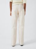 7 For All Mankind Ellie Mid Rise Straight Leg Jeans, Off White