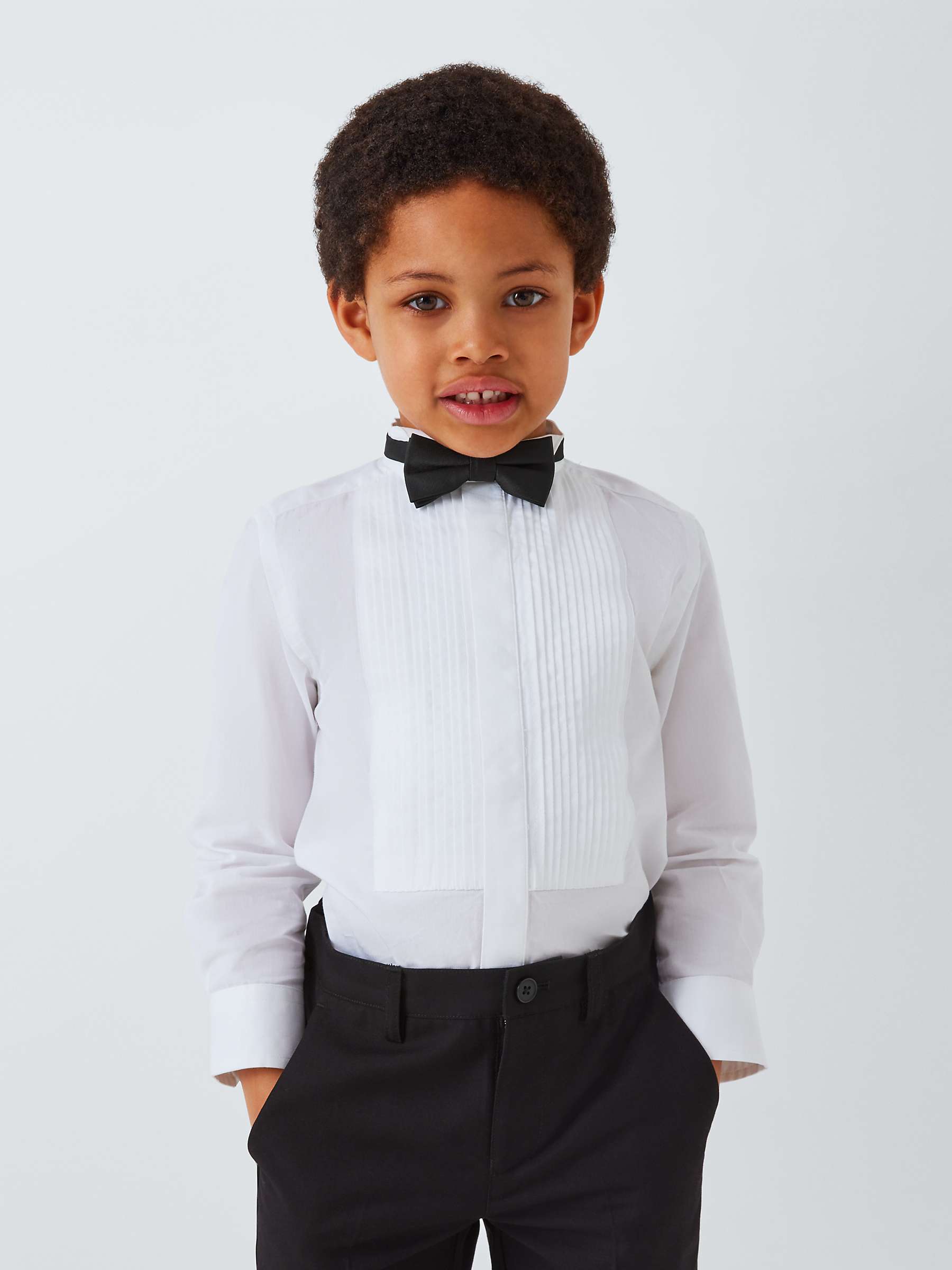 Buy John Lewis Heirloom Collection Kids' Formal Dress Shirt, White Online at johnlewis.com