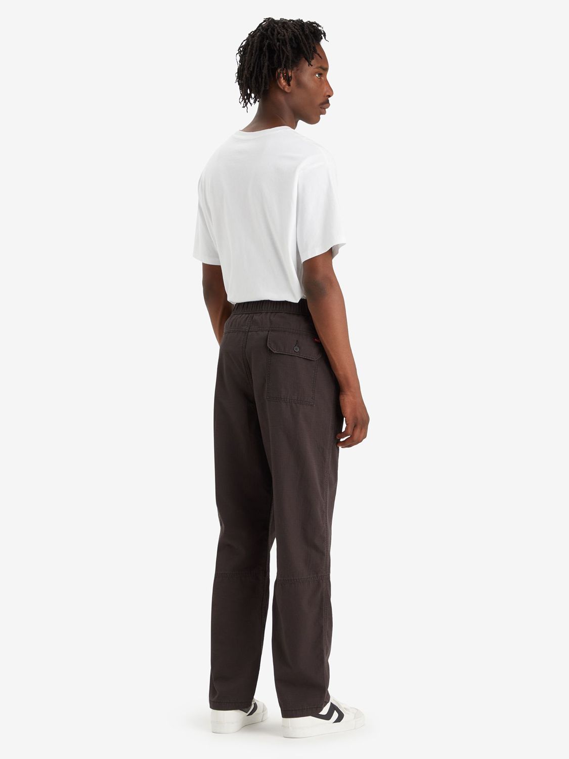 Levi's Patch Pocket Cargo Trousers, Black at John Lewis & Partners