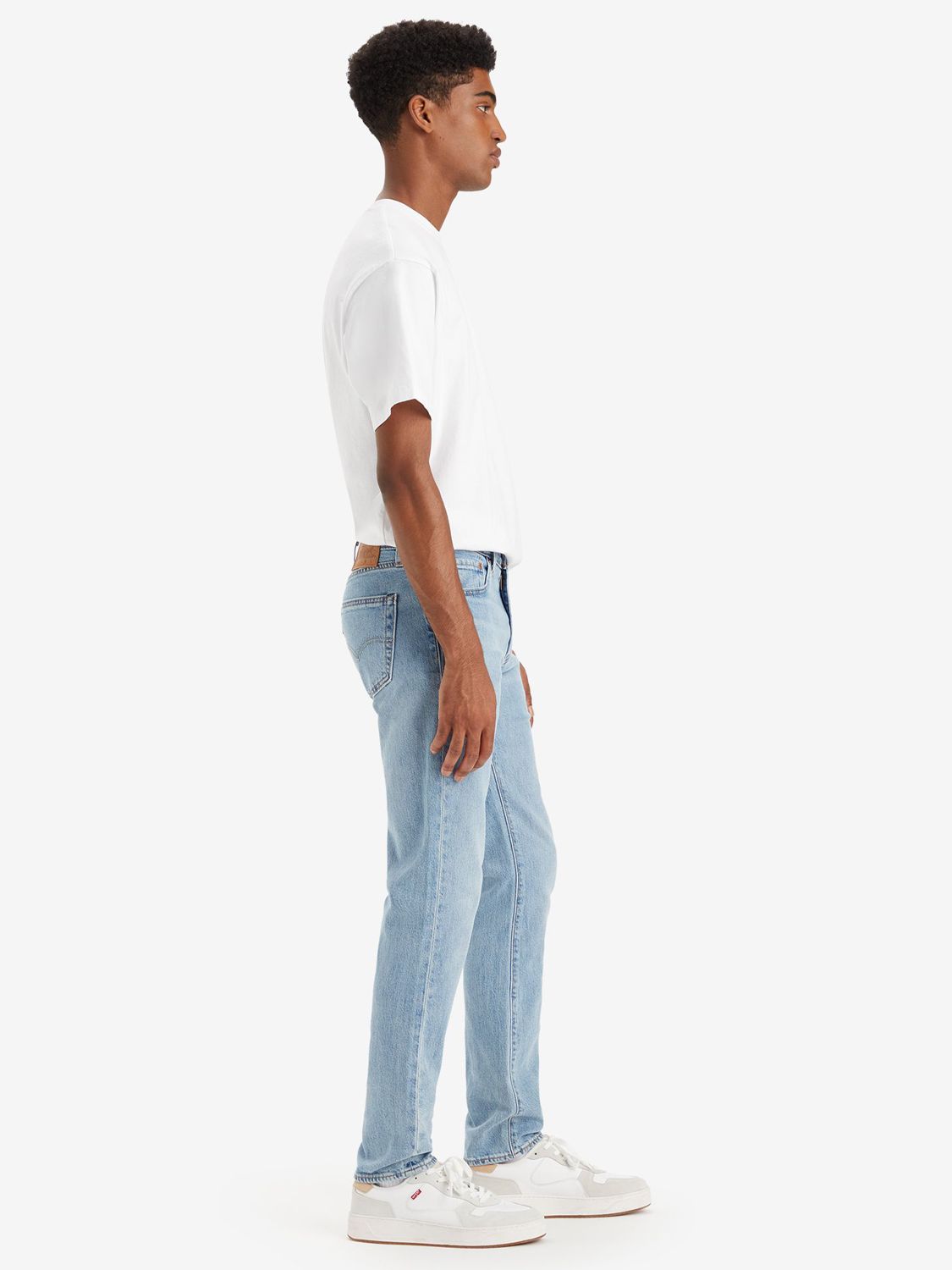 Levi's 501 Original Slim Jeans, Blue at John Lewis & Partners