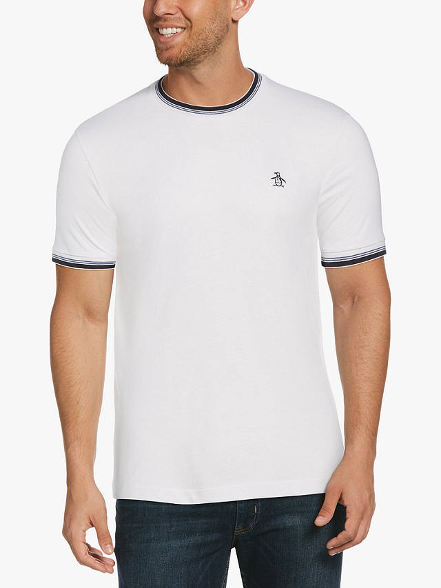 Original Penguin Sticker Pete T-Shirt, Bright White