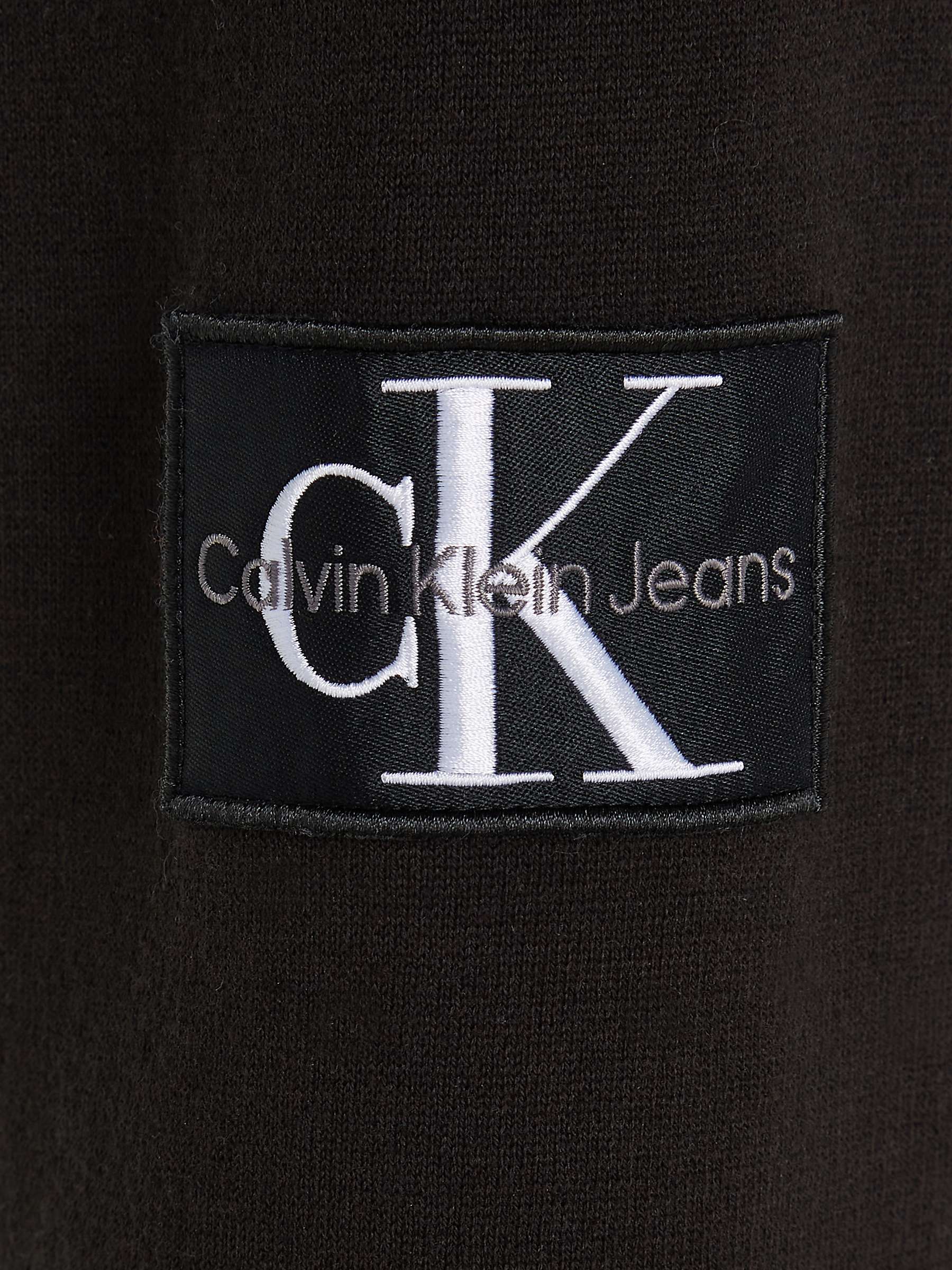 Buy Calvin Klein Jeans Plated Pullover Jumper, Black Online at johnlewis.com