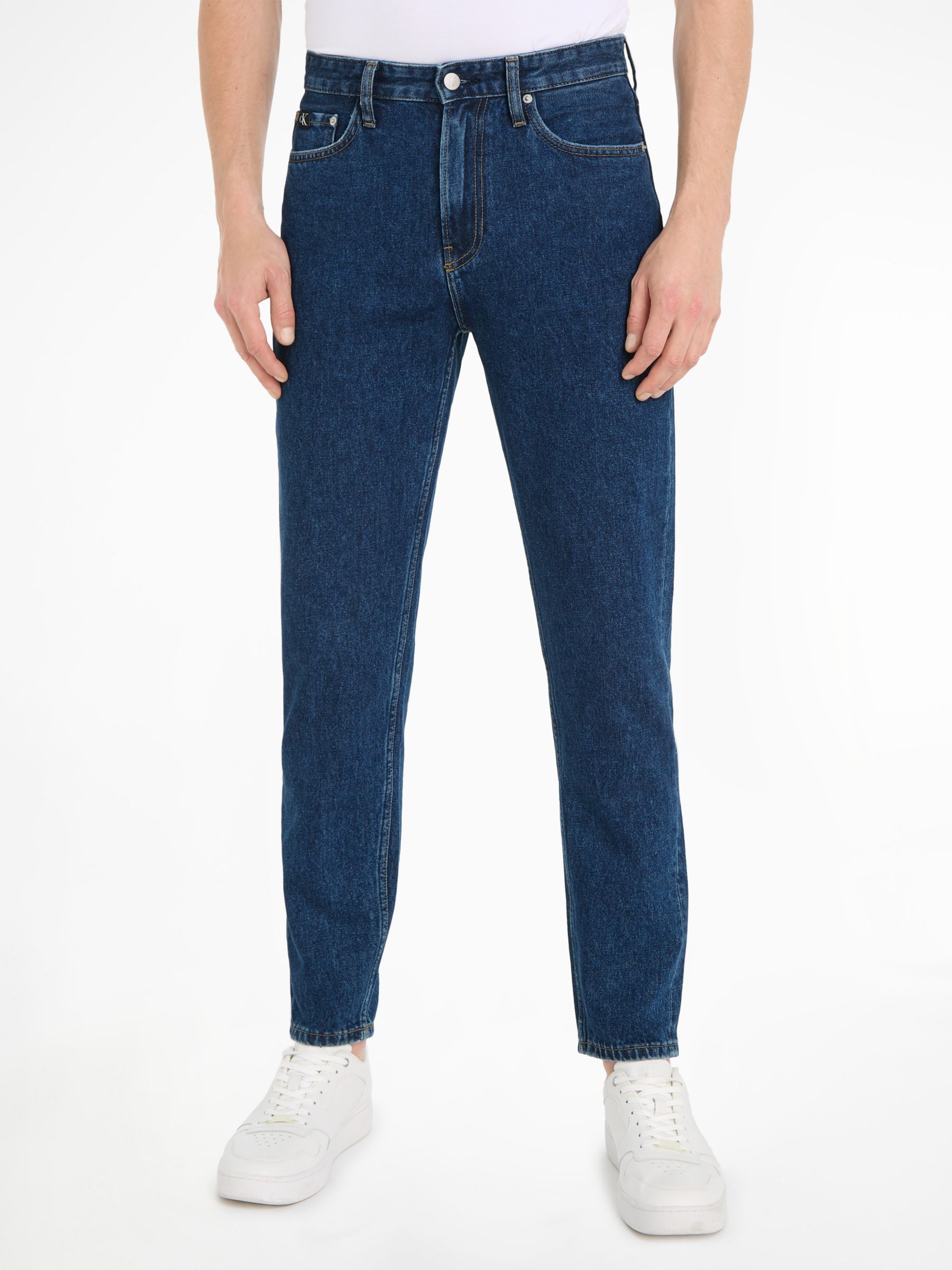 Calvin Klein Jeans Tapered Jeans, Denim Dark, 28R