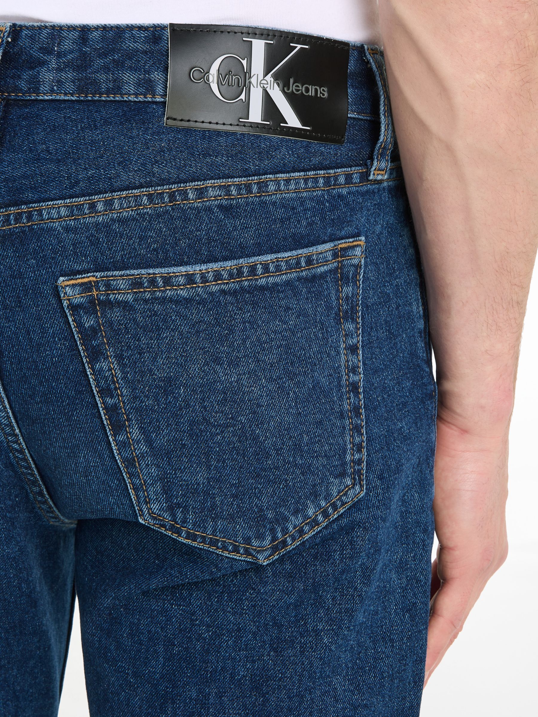 Calvin Klein Jeans Tapered Jeans, Denim Dark, 30R