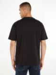 Calvin Klein Jeans Perfora Monologo Short Sleeve T-Shirt, Black/Multi