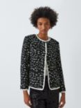 Sister Jane Renoir Embellished Tweed Jacket, Black/Multi