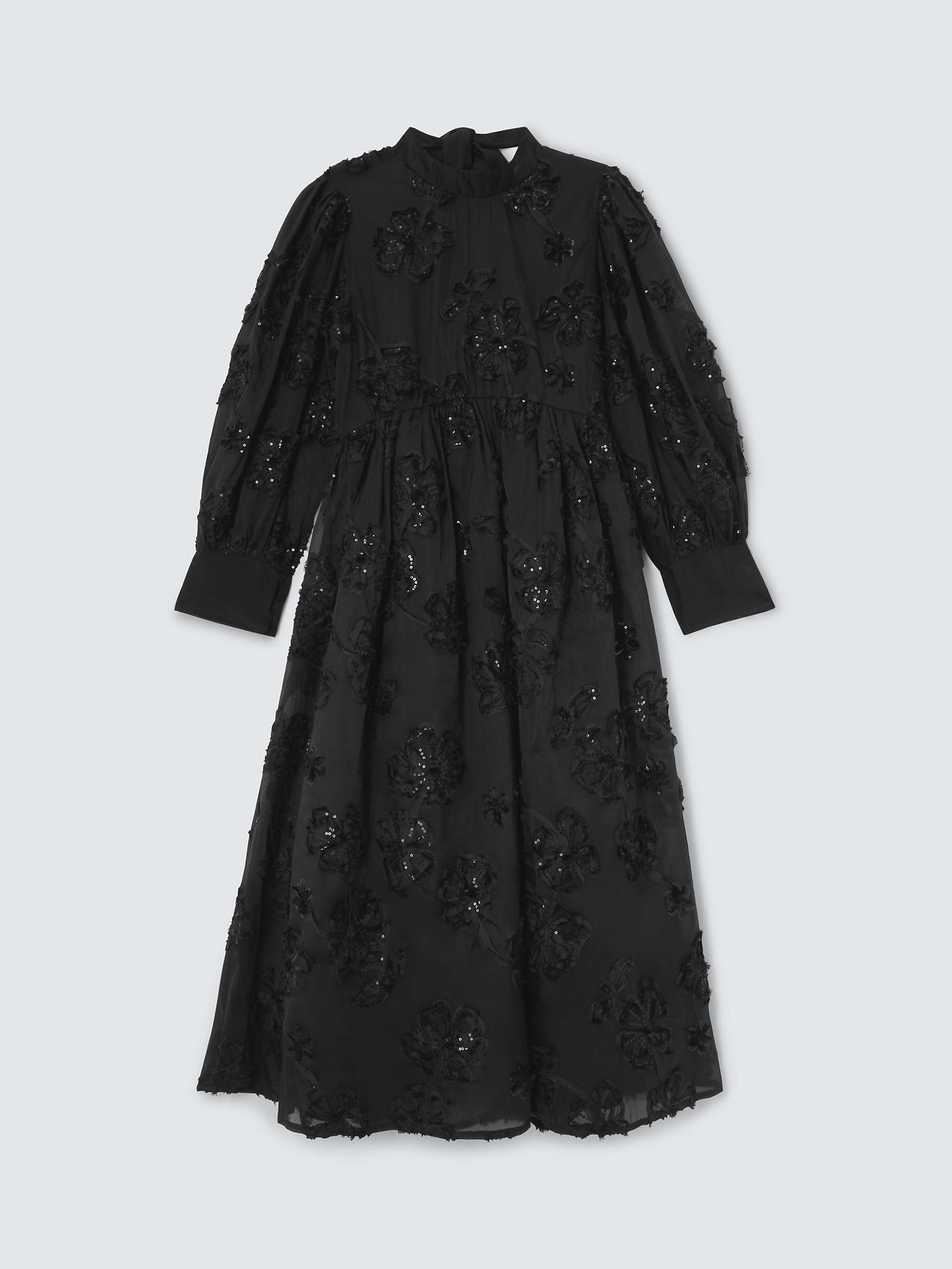Buy Sister Jane Estelle Midi Dress, Black Online at johnlewis.com