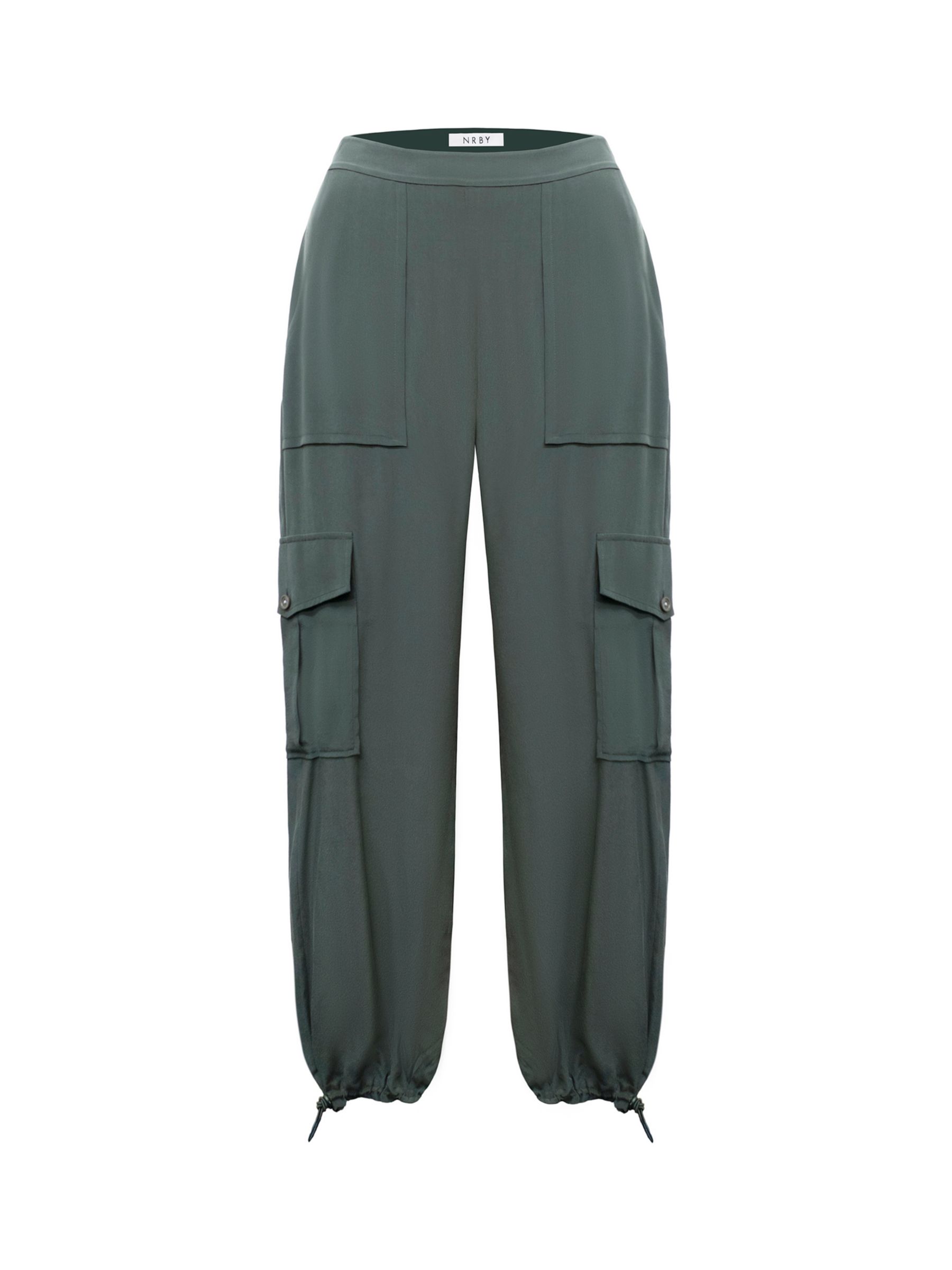 Buy NRBY Becca Silk Cargo Pants Online at johnlewis.com