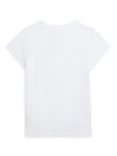 Ralph Lauren Kids' Parisian Yorkie Dog Graphic T-Shirt, White