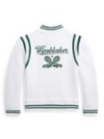 Ralph Lauren Kids' Wimbledon Ballperson Jacket, Ceramic White, Ceramic White