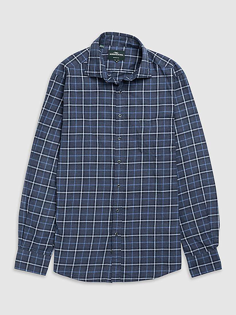 Buy Rodd & Gunn Kina Beach Long Sleeve Slim Fit Shirt, Blue/Multi Online at johnlewis.com
