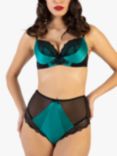 Playful Promises Bettie Page Melda Satin And Lace Bra