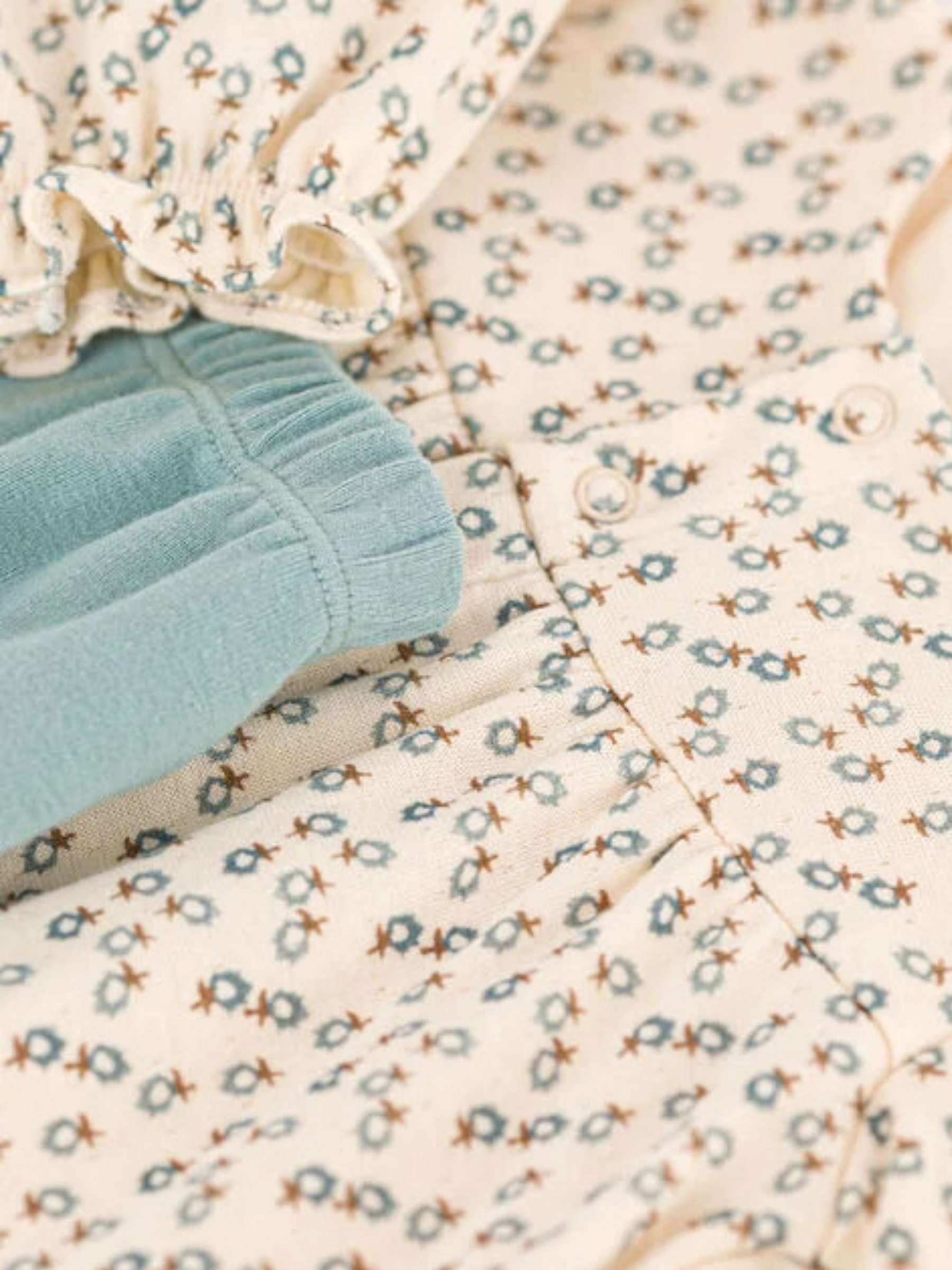 Buy Petit Bateau Baby Tube Knit Dress & Leggings Set, Avalanche/Multi Online at johnlewis.com