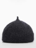 Mango Bonnielu Faux-Fur Beret Hat