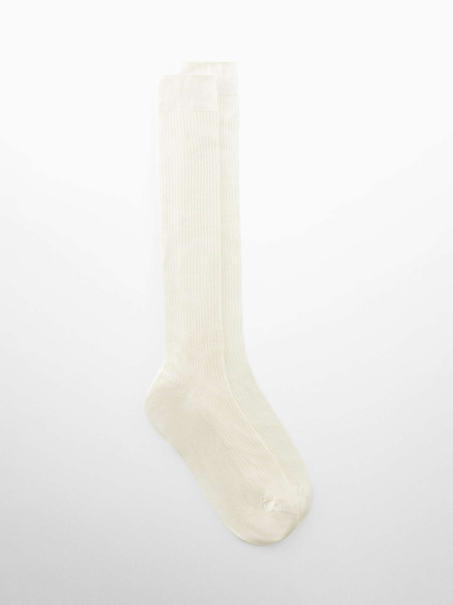 Buy Mango Long Ribbed Socks Online at johnlewis.com