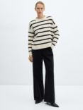 Mango Marini Wool Blend Round Neck Jumper