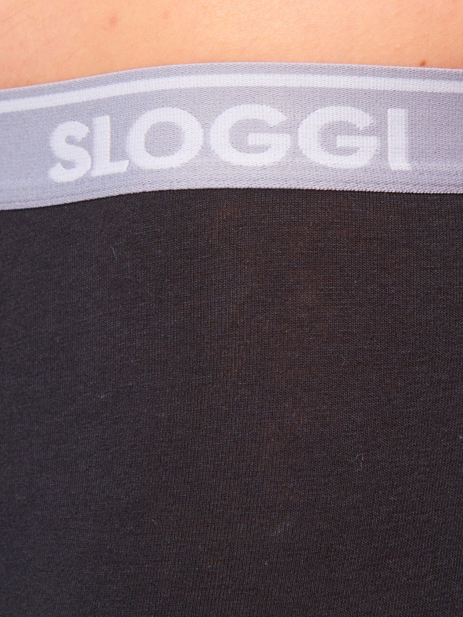 sloggi Classic Short Briefs, Pack of 2, Black, L