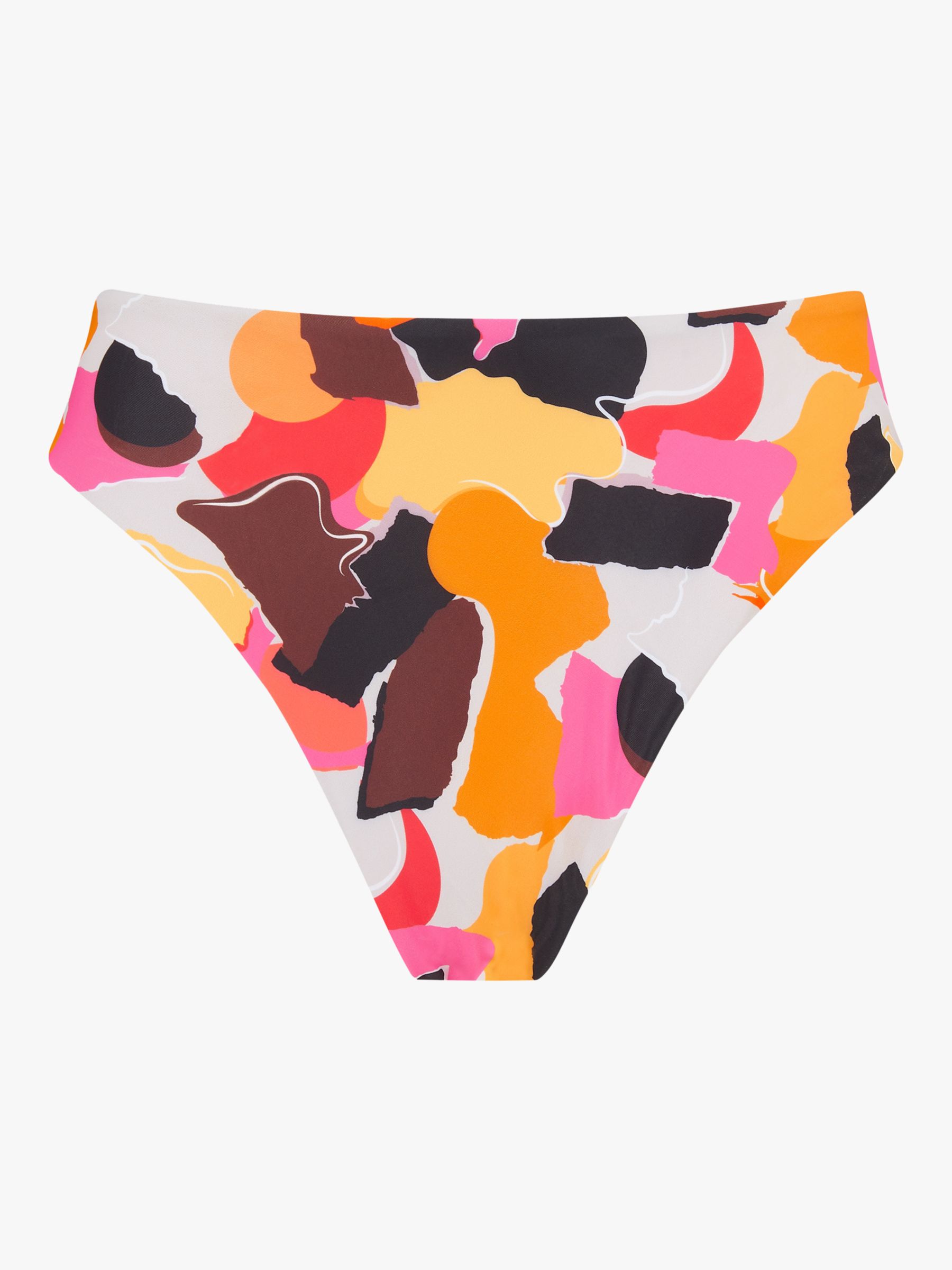 Buy We Are We Wear Mid Rise Bikini Bottoms, Paper Print Online at johnlewis.com