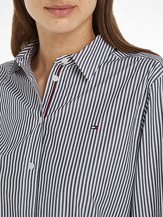 Tommy Hilfiger Relaxed Stripe Shirt, Red