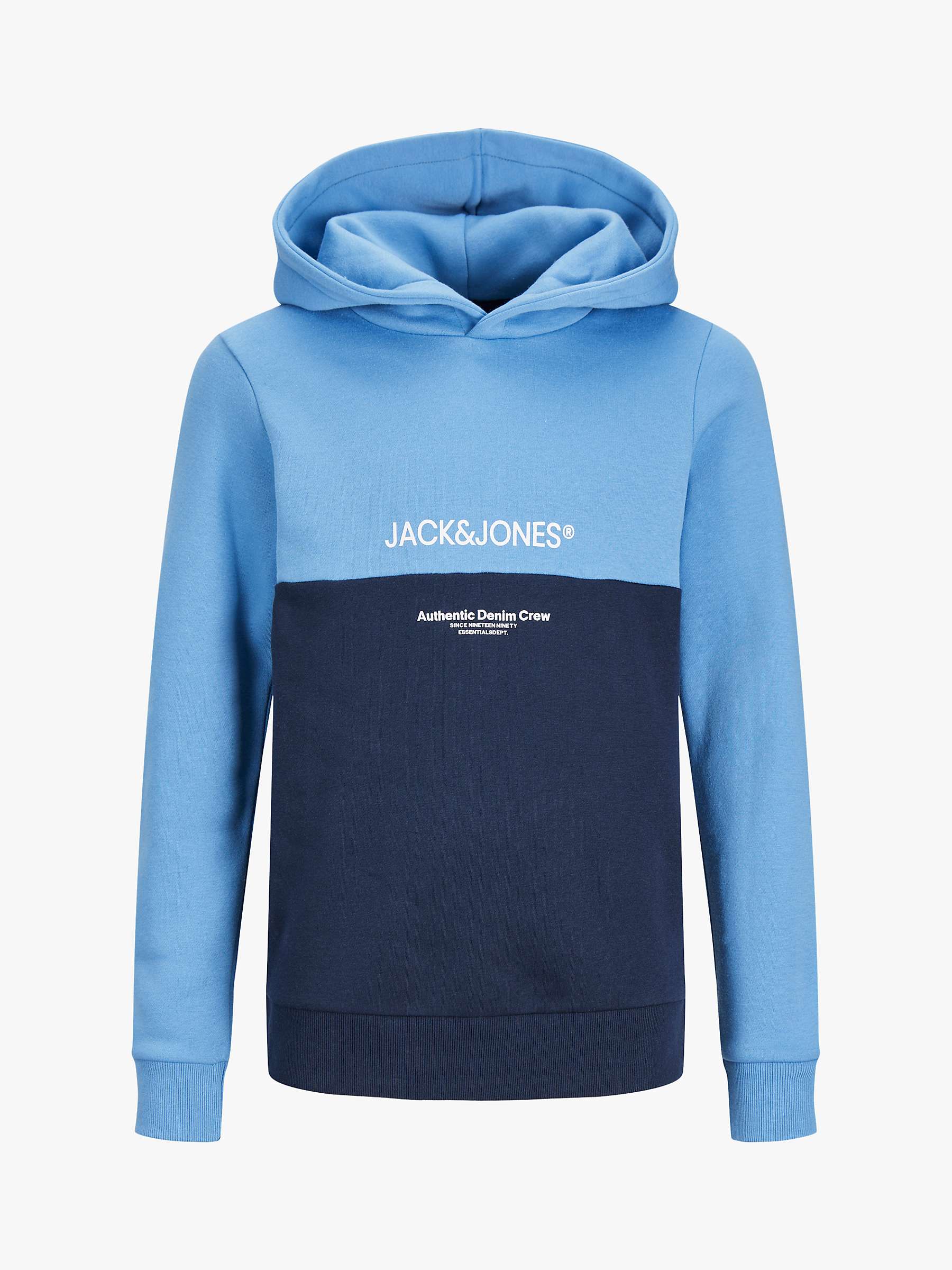 Buy Jack & Jones Kids' Ryder Colour Block Hoodie, Pacific Coast Online at johnlewis.com