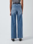 FRAME Le Slim Palazzo Wide Leg Flare Jeans, Drizzle