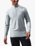 Berghaus Long Sleeve 1/4 Zip Top, Monument