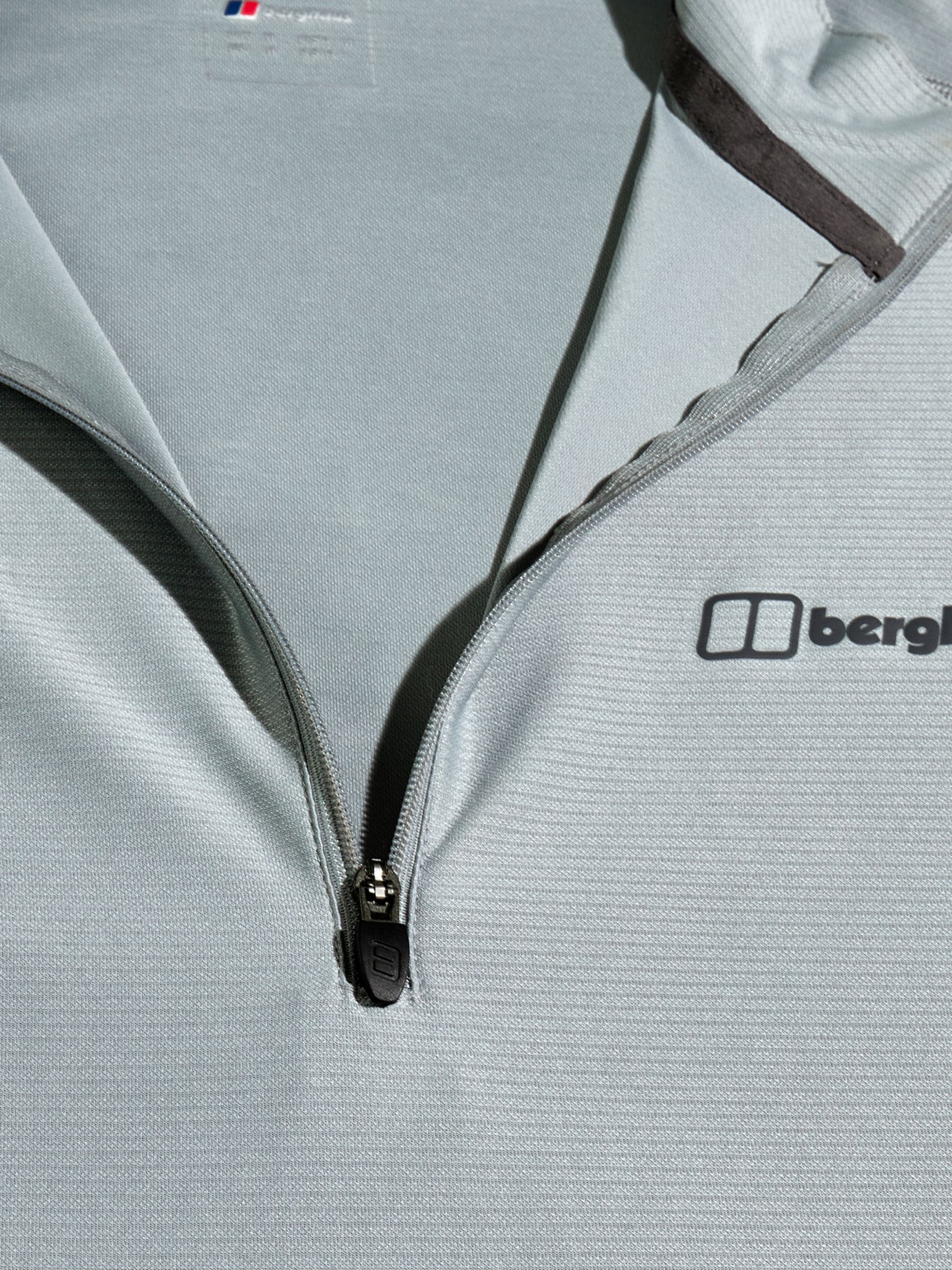 Berghaus Long Sleeve 1/4 Zip Top, Monument, S