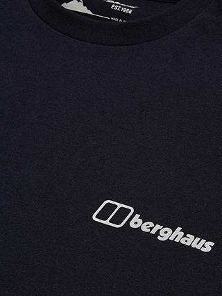 Berghaus Organic Cotton Short Sleeve T-Shirt, Black