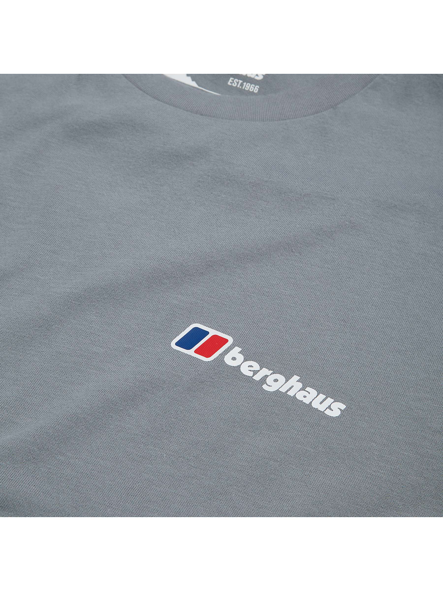 Buy Berghaus Organic Cotton Short Sleeve Graphic T-Shirt, Monument Online at johnlewis.com