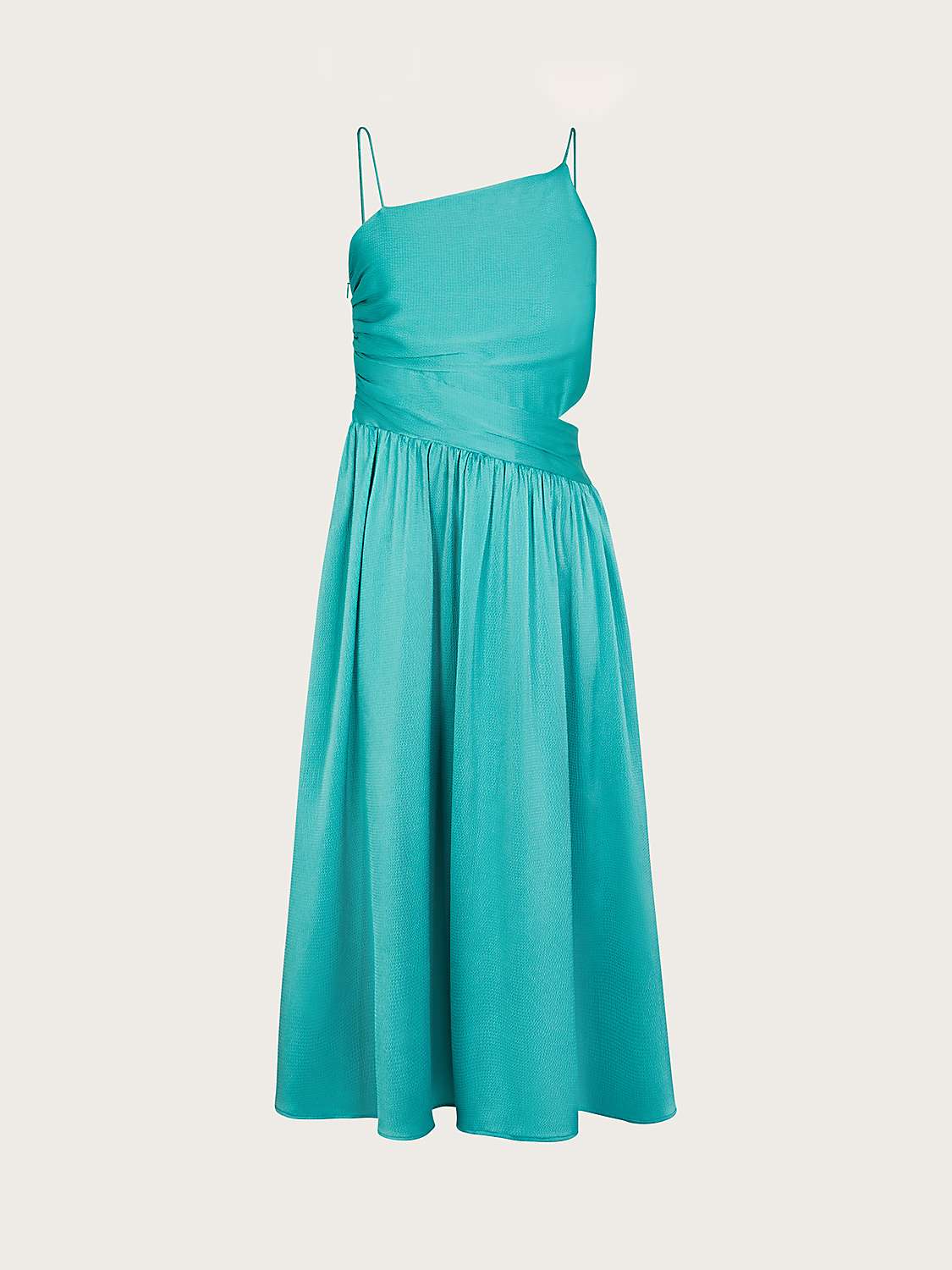 Buy Monsoon Kids' Satin Dress, Green Online at johnlewis.com