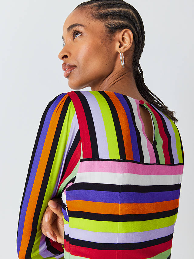 Olivia Rubin Theo Stripe Midi Dress, Multi