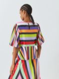 Olivia Rubin Monica Sequin Stripe Top, Multi, Multi